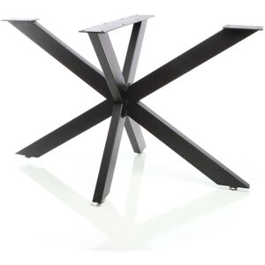 XPOTOOL Patas De Mesa De Acero Tipo Araña 43x58x98cm Negro Marco De Metal Base De Mesa Industrial Muebles XPOTOOL Patas De Mesa De Acero Tipo Araña 43x58x98cm Negro Marco De Metal Base De Mesa Industrial Muebles