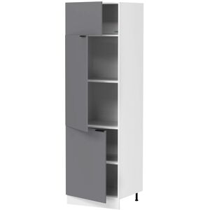 EBUY24 Gabinete De Cocina Vcm Dimensiones Aprox. Al. 207 X An. 60 X T. 57 Cm Gabinete Alto Muebles De Cocina - Fasola (blanco / Antracita) EBUY24 Gabinete De Cocina Vcm Dimensiones Aprox. Al. 207 X An. 60 X T. 57 Cm Gabinete Alto Muebles De Cocina - Fasola (blanco / Antracita)