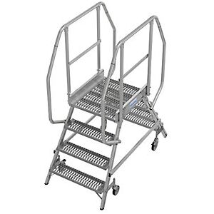 Escalera de aluminio con plataforma R13 - Escalera Escalera de aluminio con plataforma R13 - Escalera