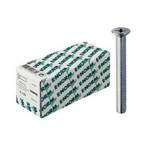 E-normpro - Tornillos Avellanados Con Ranura En Estrella Din 965-4.8, -h Hdg M6 X 100 Kp (por 25) E-normpro - Tornillos Avellanados Con Ranura En Estrella Din 965-4.8, -h Hdg M6 X 100 Kp (por 25)