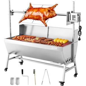 Vevor Asador Giratorio 1218 Mm 4 Niveles De Altura, Motor De 38 W, Asador De Cerdo Y Cordero, Capacidad De Carga De 60 Kg, De Acero Inoxidable, Rotación Suave De 360° Para Fiestas, Barbacoas, Camping Vevor Asador Giratorio 1218 Mm 4 Niveles De Altura, Motor De 38 W, Asador De Cerdo Y Cordero, Capacidad De Carga De 60 Kg, De Acero Inoxidable, Rotación Suave De 360° Para Fiestas, Barbacoas, Camping