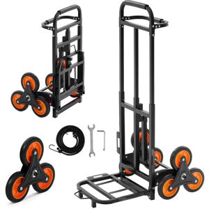 Vevor Carretilla De Mano Plegable Con Asa Telescópica, Carga Máxima 100 Kg, Carro Sube Escaleras Marco Resistente De Acero Al Carbono Con 2 Cuerdas Y 6 Ruedas, Para Compra Hogar Almacen Y Oficina Vevor Carretilla De Mano Plegable Con Asa Telescópica, Carga Máxima 100 Kg, Carro Sube Escaleras Marco Resistente De Acero Al Carbono Con 2 Cuerdas Y 6 Ruedas, Para Compra Hogar Almacen Y Oficina
