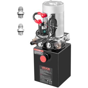 Vevor Bomba Hidráulica De Efecto Doble 4 Cuartos 12 V Cc, Bomba Del Remolque Volquete Caudal De 3,4 L/min, Con Depósito Metálico Para Elevación De Vehículos, Elevadores De Tijera, Apiladores Vevor Bomba Hidráulica De Efecto Doble 4 Cuartos 12 V Cc, Bomba Del Remolque Volquete Caudal De 3,4 L/min, Con Depósito Metálico Para Elevación De Vehículos, Elevadores De Tijera, Apiladores