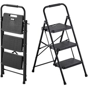 Vevor Escalera Plegable De 3 Peldaños, Escalera De Tijera Con Estructura De Acero, Capacidad De Carga Máx. 272 Kg, Con Pies Antideslizantes Y Asa Superior De Goma, Utensilio Para Hogar Cocina Oficina Vevor Escalera Plegable De 3 Peldaños, Escalera De Tijera Con Estructura De Acero, Capacidad De Carga Máx. 272 Kg, Con Pies Antideslizantes Y Asa Superior De Goma, Utensilio Para Hogar Cocina Oficina