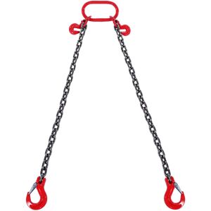 Eslinga De Cadena De Elevación 2 Cadenas Con Ganchos Y Ajustadores 8mm X 180cm Carga De 2993 Kg G80 Para Carretilla Elevadora, Polipasto Motorizado, Muelle, Sitio De Construcción, Fábrica - Vevor Eslinga De Cadena De Elevación 2 Cadenas Con Ganchos Y Ajustadores 8mm X 180cm Carga De 2993 Kg G80 Para Carretilla Elevadora, Polipasto Motorizado, Muelle, Sitio De Construcción, Fábrica - Vevor