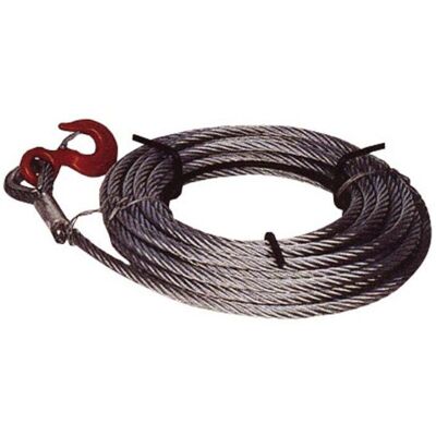 Ayerbe - 585155 - Cable De Tracción De Acero 10 Metros Ø 4 Mm Ayerbe - 585155 - Cable De Tracción De Acero 10 Metros Ø 4 Mm
