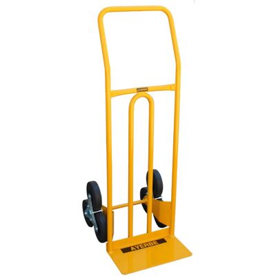 Ayerbe - 580860 - Carretilla Ay-150- Articulada 3 Ruedas - Especial Para Peldaños - 150 Kilos De Carga Ayerbe - 580860 - Carretilla Ay-150- Articulada 3 Ruedas - Especial Para Peldaños - 150 Kilos De Carga