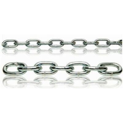 Cadena Industrial Ciro - 8mm 20m Zinc Cincada Cadena Industrial Ciro - 8mm 20m Zinc Cincada
