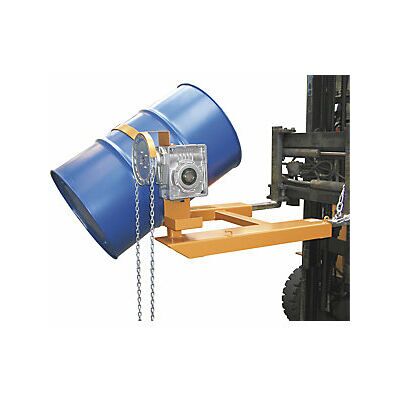 Bauer - Volcador De Bidones Para Usar Con Apiladora Con Cadena Sin Bauer - Volcador De Bidones Para Usar Con Apiladora Con Cadena Sin