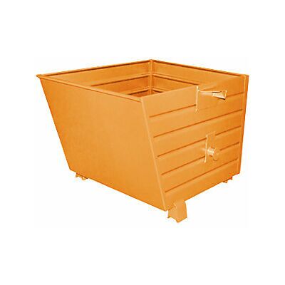 Bauer Volquete Apilable Capacidad 0,9 M³ Amarillo Naranja Ral 2000 Bauer Volquete Apilable Capacidad 0,9 M³ Amarillo Naranja Ral 2000