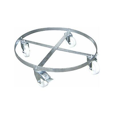 Bauer - Carro Para Bidones Galvanizado Para Bidones De Hasta Ø 600 Mm Bauer - Carro Para Bidones Galvanizado Para Bidones De Hasta Ø 600 Mm