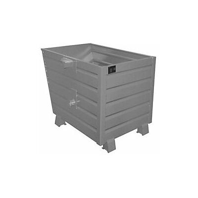 Bauer Volquete Apilable Capacidad 0,7 M³ Gris Ratón Ral 7005 Bauer Volquete Apilable Capacidad 0,7 M³ Gris Ratón Ral 7005