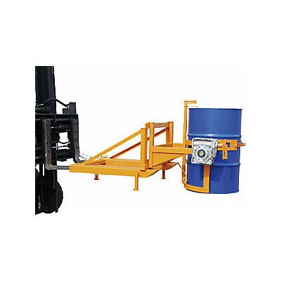 Eurokraft pro Volcador de bidones - Volcador de bidones, Amarillo Naranja Eurokraft pro Volcador de bidones - Volcador de bidones, Amarillo Naranja