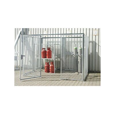 Bauer - Gasflaschen-gittercontainer Ohne Dach Mit Einflügeltor Bxt Bauer - Gasflaschen-gittercontainer Ohne Dach Mit Einflügeltor Bxt