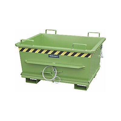 Bauer Contenedor Cónico Con Trampilla Capacidad 0,5 M³ Carga Máx Bauer Contenedor Cónico Con Trampilla Capacidad 0,5 M³ Carga Máx