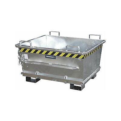 Bauer Contenedor Cónico Con Trampilla Capacidad 0,5 M³ Carga Máx Bauer Contenedor Cónico Con Trampilla Capacidad 0,5 M³ Carga Máx