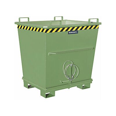 Bauer Contenedor Cónico Con Trampilla Capacidad 1,0 M³ Carga Máx Bauer Contenedor Cónico Con Trampilla Capacidad 1,0 M³ Carga Máx