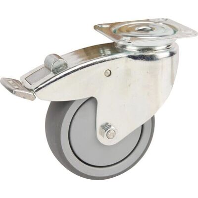 Tente 2477PJP100P50 - Rueda giratoria con freno - 100 mm - 100 kg Tente 2477PJP100P50 - Rueda giratoria con freno - 100 mm - 100 kg