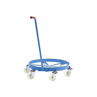 Eurokraft - Rodador De Bidones Bastidor Rodante Abierto Carga Máx 450 Kg Eurokraft - Rodador De Bidones Bastidor Rodante Abierto Carga Máx 450 Kg