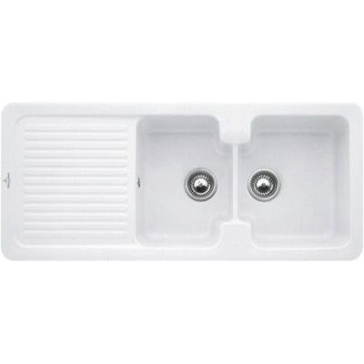 Fregadero de Cocina Subway de Villeroy & Boch - Derecha, CeramicPlus Fregadero de Cocina Subway de Villeroy & Boch - Derecha, CeramicPlus