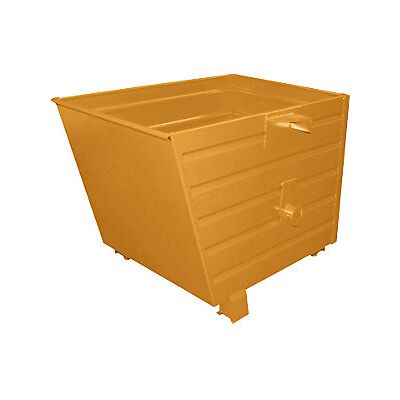Bauer Volquete Apilable Capacidad 0,7 M³ Amarillo Naranja Ral 2000 Bauer Volquete Apilable Capacidad 0,7 M³ Amarillo Naranja Ral 2000