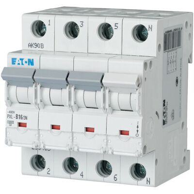 Eaton PXL-B16/3N - Interruptor de protección 16A Eaton PXL-B16/3N - Interruptor de protección 16A