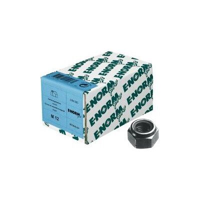 Tuerca de seguridad M5 E-Normpro - DIN 985 Galvanizada - 1000 unidades Tuerca de seguridad M5 E-Normpro - DIN 985 Galvanizada - 1000 unidades