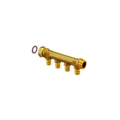 Colector Macho/tuerca Móvil 3/4"mt C/c35mm Q&e - Uponor Medidas: Ø16 Mm (4 Salidas) Colector Macho/tuerca Móvil 3/4"mt C/c35mm Q&e - Uponor Medidas: Ø16 Mm (4 Salidas)