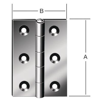 Vormann - Bisagra 10502 H.40mm An.32mm S.0.9mm Va Laminado Medio Ancho (por 50) Vormann - Bisagra 10502 H.40mm An.32mm S.0.9mm Va Laminado Medio Ancho (por 50)