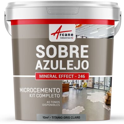 ARCANE INDUSTRIES Microcemento Sobre Azulejos ARCANE INDUSTRIES Microcemento Sobre Azulejos