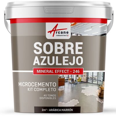ARCANE INDUSTRIES Microcemento Sobre Azulejos ARCANE INDUSTRIES Microcemento Sobre Azulejos