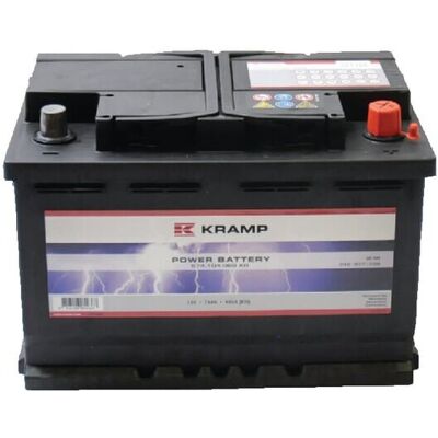 KRAMP Bater铆a 12 V 74 Ah 680 A Universal 574104068kr KRAMP Bater铆a 12 V 74 Ah 680 A Universal 574104068kr