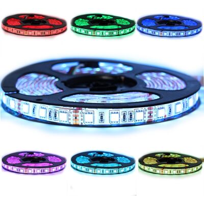 SYSLED - 5050 Kit - 60 LEDs/m - IP65 - Kit de tira LED SYSLED - 5050 Kit - 60 LEDs/m - IP65 - Kit de tira LED