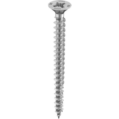 Tornillo universal Heco - 4,5x50 mm galvanizado con cruceta - Rosca completa Tornillo universal Heco - 4,5x50 mm galvanizado con cruceta - Rosca completa