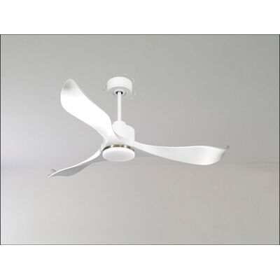KLASSFAN Modulo Latino Iii - Super Destratificateur Et Ventilateur Dc 132 Cm Blanc Pales Bois Noir Idéal 26 À 40 M² KLASSFAN Modulo Latino Iii - Super Destratificateur Et Ventilateur Dc 132 Cm Blanc Pales Bois Noir Idéal 26 À 40 M²