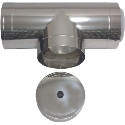 Vaillant Elemento De Revisión Dn 300/200 Acero Inoxidable Para Sistema De Gases De Escape Fachada Dn 200, 0020095590 Vaillant Elemento De Revisión Dn 300/200 Acero Inoxidable Para Sistema De Gases De Escape Fachada Dn 200, 0020095590