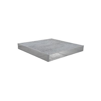 CERTEO Cubeta Plana De Acero Galvanizado Anchura 1000 Mm Longitud CERTEO Cubeta Plana De Acero Galvanizado Anchura 1000 Mm Longitud
