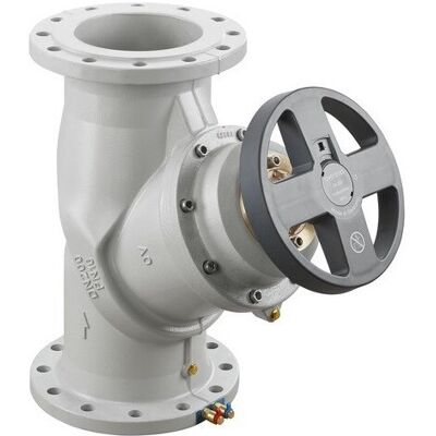 Oventrop - Grifo Equi. Hydrocont. Mfc, Br, Dn200, Brid.din, Diaph.integ Oventrop - Grifo Equi. Hydrocont. Mfc, Br, Dn200, Brid.din, Diaph.integ