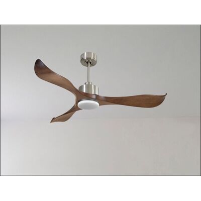 KLASSFAN Modulo Regular Ring - Super Destratificateur Et Ventilateur Dc 132 Cm Chrome Pales Bois Blanc Sans Lumière 25 À 40 M² KLASSFAN Modulo Regular Ring - Super Destratificateur Et Ventilateur Dc 132 Cm Chrome Pales Bois Blanc Sans Lumière 25 À 40 M²
