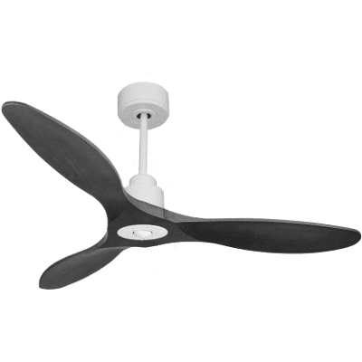 KLASSFAN Tenerife Ring - Super Destratificateur Et Ventilateur Dc 132 Cm Blanc Pales Bois Noir Sans Lumière 25 À 35 M² KLASSFAN Tenerife Ring - Super Destratificateur Et Ventilateur Dc 132 Cm Blanc Pales Bois Noir Sans Lumière 25 À 35 M²