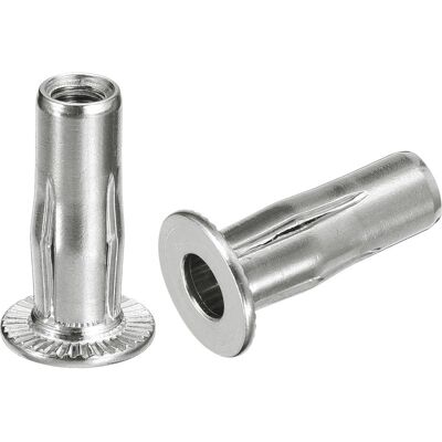 OEM Tuercas Remachables Ciegas Multi-grip M8, 6 Piezas, Tuercas Insertables Roscadas De Cabeza Plana Pre-conformadas En Acero Inoxidable 304, Más Tuercas Para Construcción Industrial. OEM Tuercas Remachables Ciegas Multi-grip M8, 6 Piezas, Tuercas Insertables Roscadas De Cabeza Plana Pre-conformadas En Acero Inoxidable 304, Más Tuercas Para Construcción Industrial.