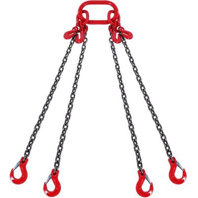 OEM Eslinga De Cadena De Elevación 4 Cadenas Con Ganchos Y Ajustadores 6mm X 150cm Carga De 2993 Kg G80 Para Carretilla Elevadora, Polipasto Motorizado, Muelle, Sitio De Construcción, Fábrica OEM Eslinga De Cadena De Elevación 4 Cadenas Con Ganchos Y Ajustadores 6mm X 150cm Carga De 2993 Kg G80 Para Carretilla Elevadora, Polipasto Motorizado, Muelle, Sitio De Construcción, Fábrica