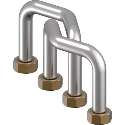 Uponor Combi Port E-pro Set De Secado De Solera 2x,60mm, 1128848 Uponor Combi Port E-pro Set De Secado De Solera 2x,60mm, 1128848