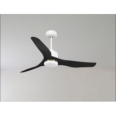 KLASSFAN Modulo Latino Iii - Super Destratificateur Et Ventilateur Dc 132 Cm Blanc Pales Bois Blanc Idéal 26 À 40 M² KLASSFAN Modulo Latino Iii - Super Destratificateur Et Ventilateur Dc 132 Cm Blanc Pales Bois Blanc Idéal 26 À 40 M²