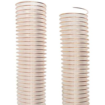 Holzmann - Manguera De Extraccion De Virutas En Espiral 60x10 Abs60mm10lfm Holzmann - Manguera De Extraccion De Virutas En Espiral 60x10 Abs60mm10lfm