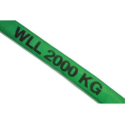 Dolezych - Eslinga Redonda Din En 1492-2, Circunferencia 4 M, Verde, Capacidad De Carga De 2000 Kg Dolezych - Eslinga Redonda Din En 1492-2, Circunferencia 4 M, Verde, Capacidad De Carga De 2000 Kg