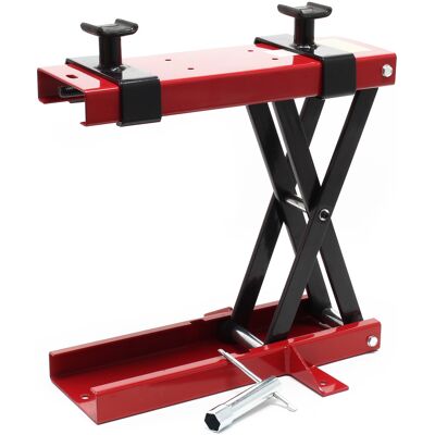 Wiltec - Gato De Motocicleta - Mini Elevador Plataforma Elevadora Caballete De Montaje Mesa Hasta 500 Kg Wiltec - Gato De Motocicleta - Mini Elevador Plataforma Elevadora Caballete De Montaje Mesa Hasta 500 Kg