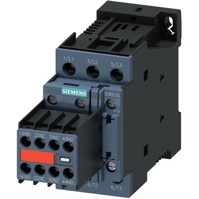 Siemens 3RT2026-1BB44-3M - Contacto de potencia - 11kW 400V 3RT2026-1BB44-3M Siemens 3RT2026-1BB44-3M - Contacto de potencia - 11kW 400V 3RT2026-1BB44-3M