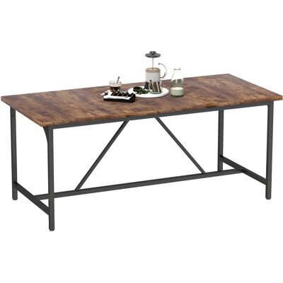 JHY DESIGN Mesa De Comedor Industrial Para 6-8 Personas. JHY DESIGN Mesa De Comedor Industrial Para 6-8 Personas.