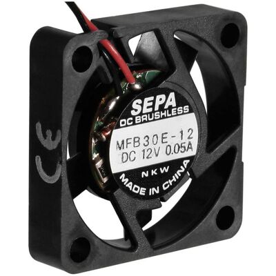 Sepa Mfb30e12 Ventilador Axial Negro 12 V Dc Industrial Sepa Mfb30e12 Ventilador Axial Negro 12 V Dc Industrial